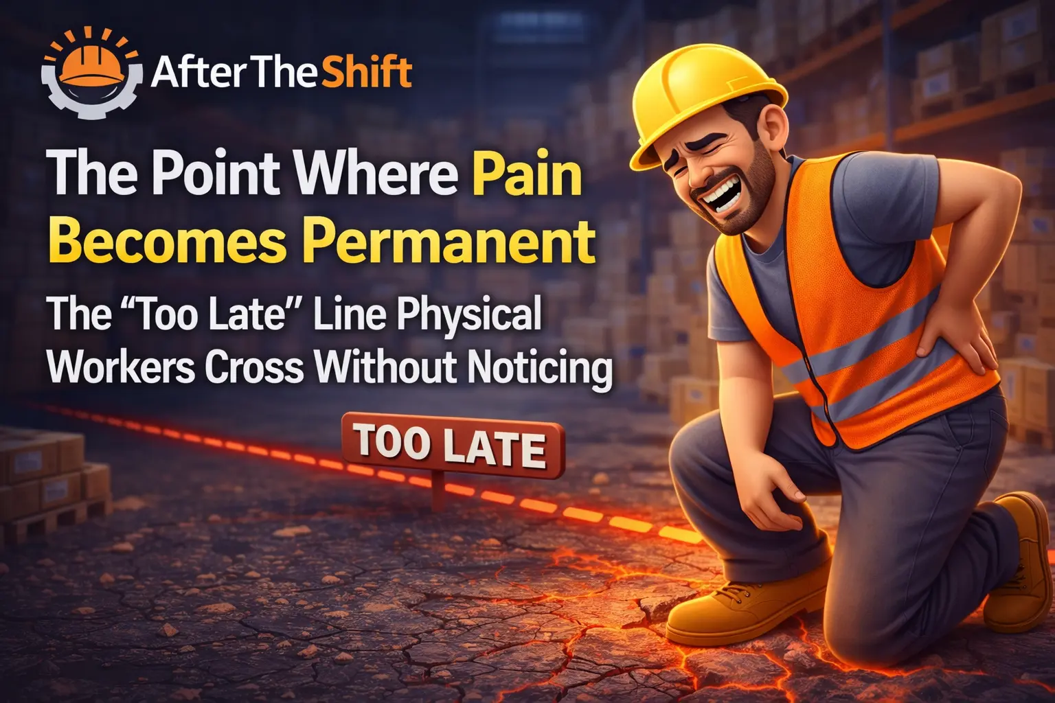 The Point Where Pain Becomes Permanent: The “Too Late” Line Physical Workers Don’t See Coming