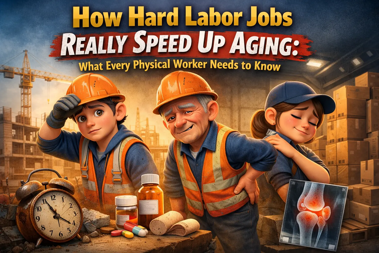 Manual Labor Ages You Faster — Fix the “Work-Aged” Look + Joint Wear