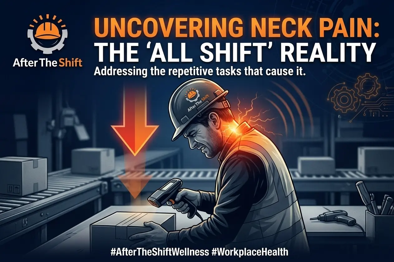 Neck Pain from Looking Down All Shift (Packaging, Assembly, Scanning)