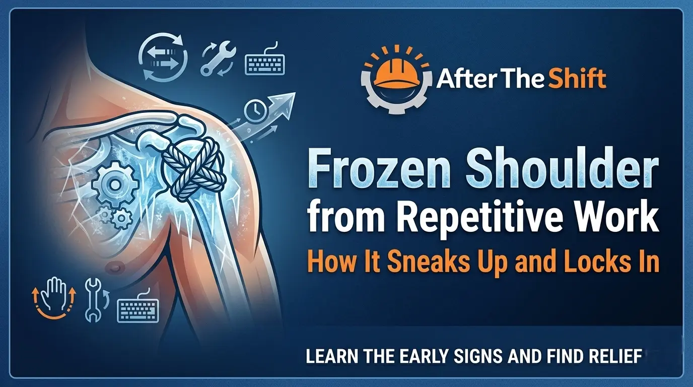 Frozen Shoulder from Repetitive Work — How It Sneaks Up and Locks In