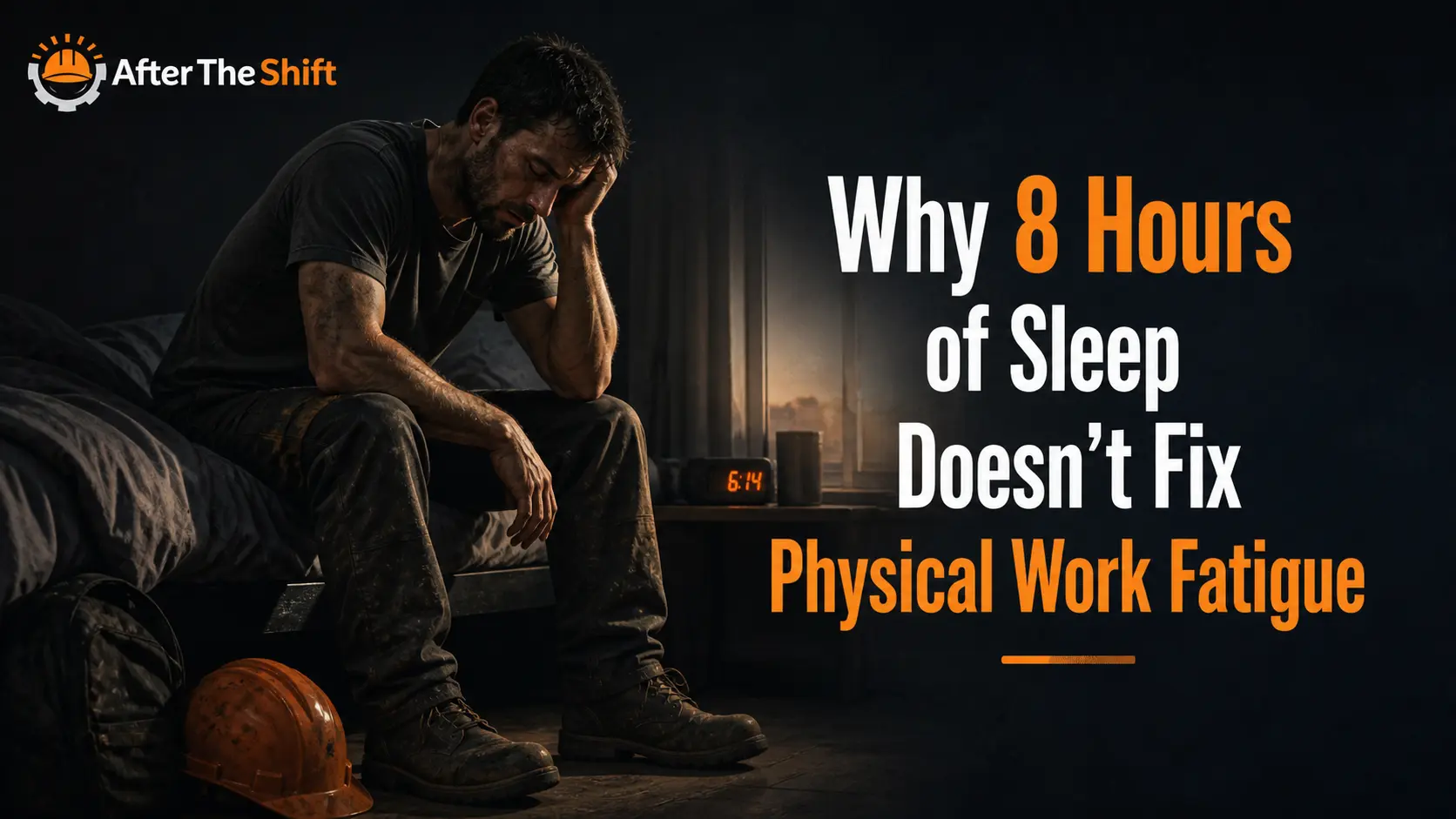 Why 8 Hours of Sleep Doesn’t Fix Physical Work Fatigue