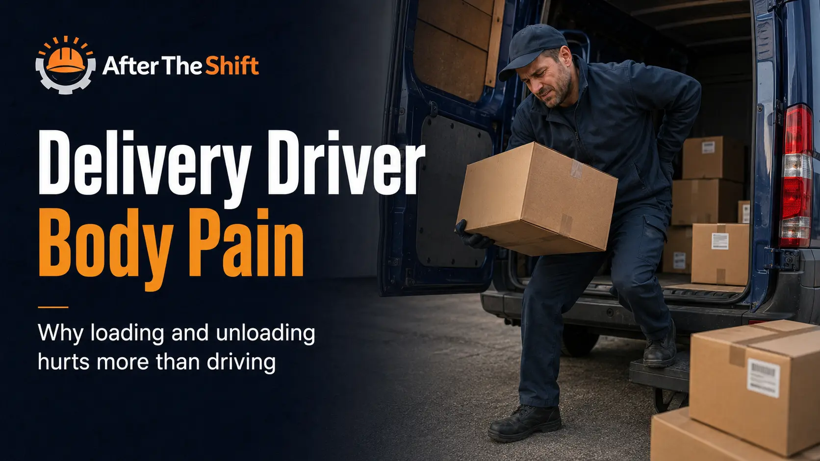 Delivery Driver Body Pain — Why Loading and Unloading Hurts More Than Driving