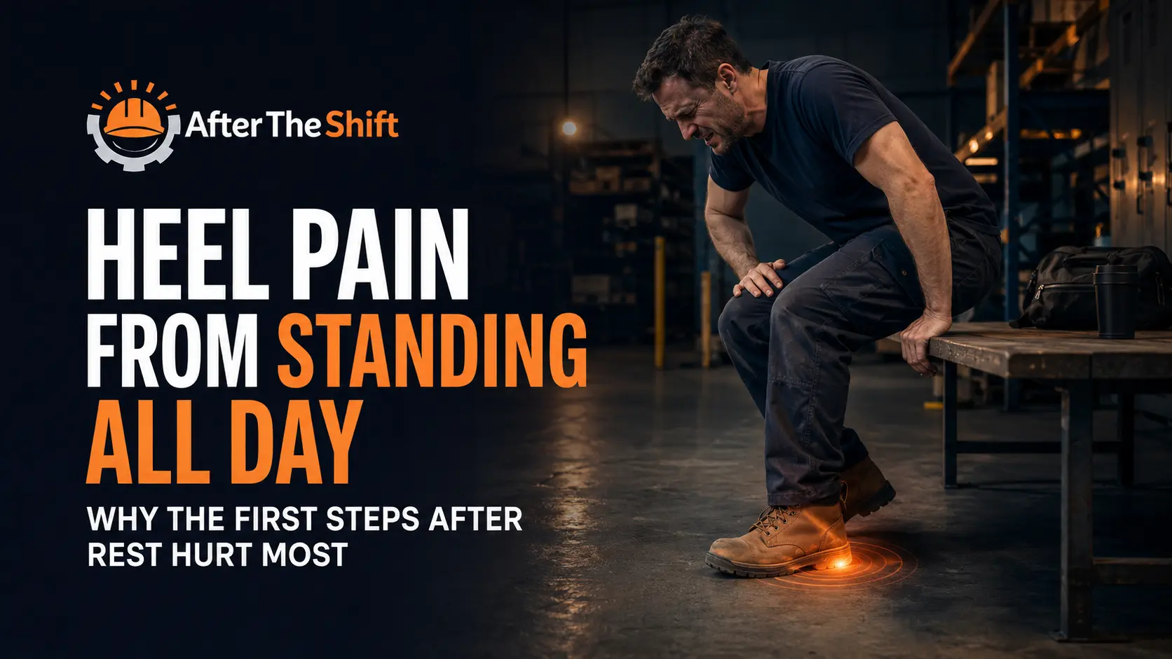 Heel Pain From Standing All Day at Work — Why the First Steps After Rest Hurt Most