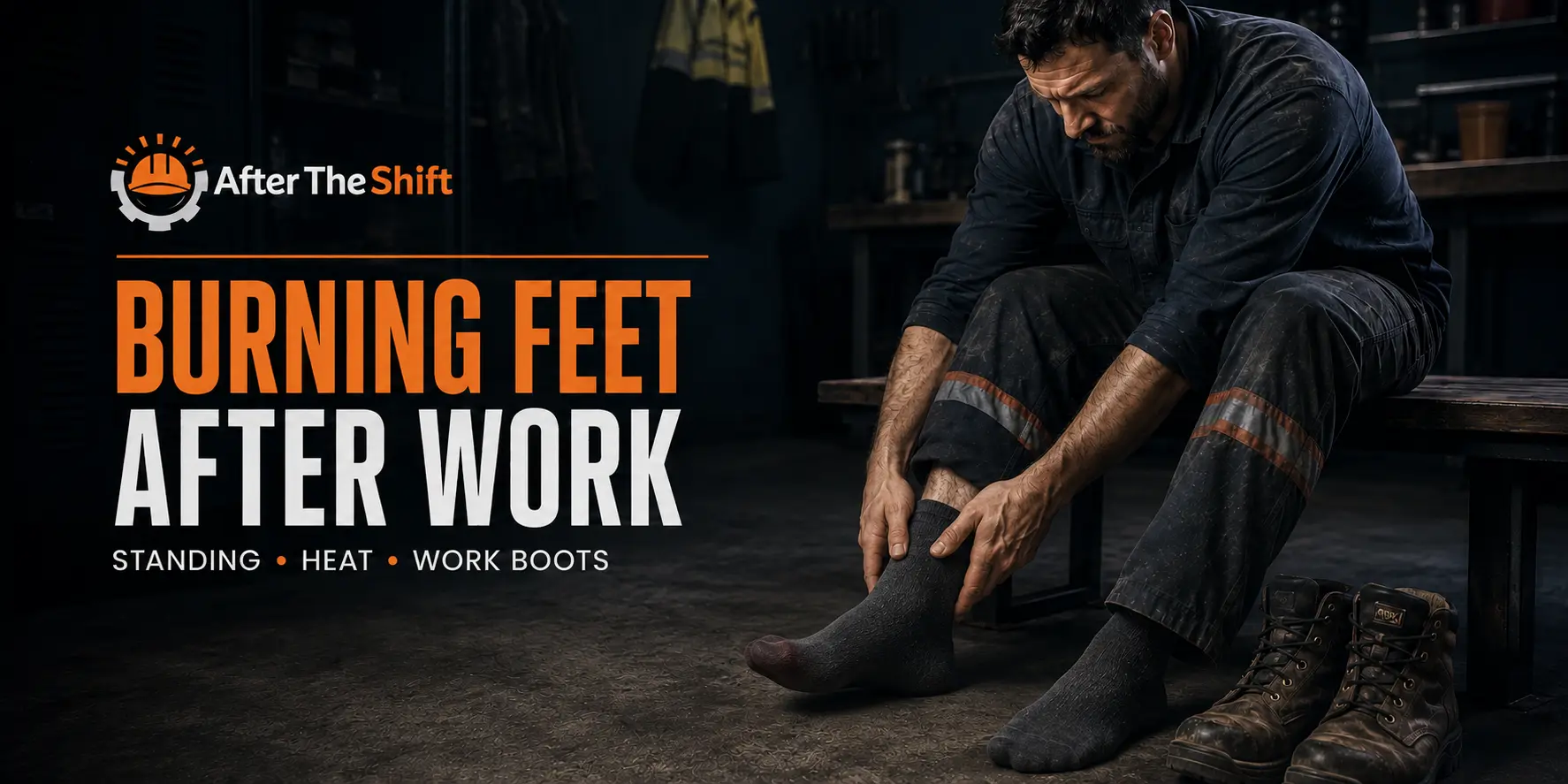 Burning Feet After Work — Why Standing, Heat and Work Boots Trigger It