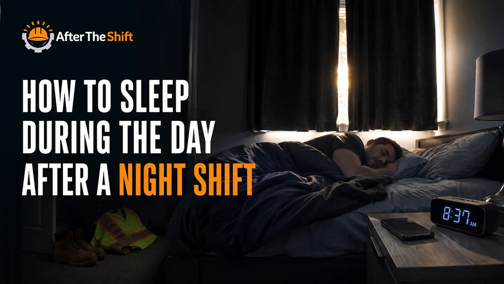 How to Sleep During the Day After a Night Shift — A Realistic Worker’s Routine